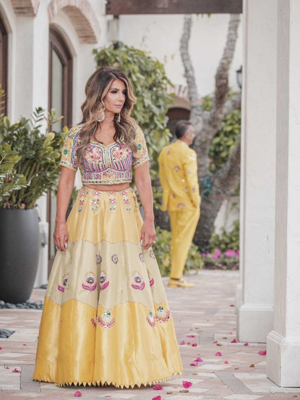 Custom Couture Haldi Bridal Lehenga – Handmade in India | Worn Once